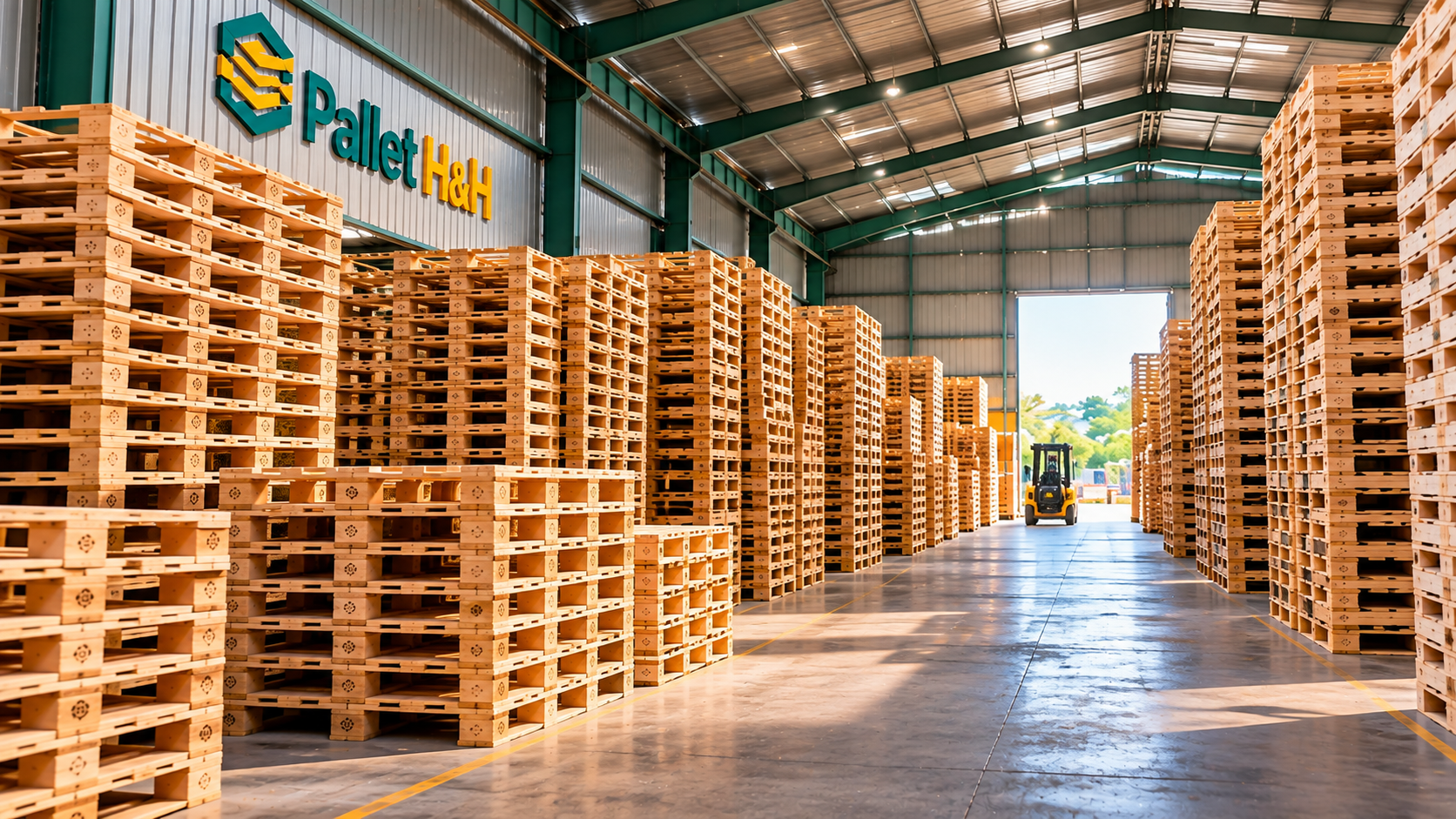 Cung cấp pallet gỗ cho nhà máy và kho hàng tại Vũng Tàu
