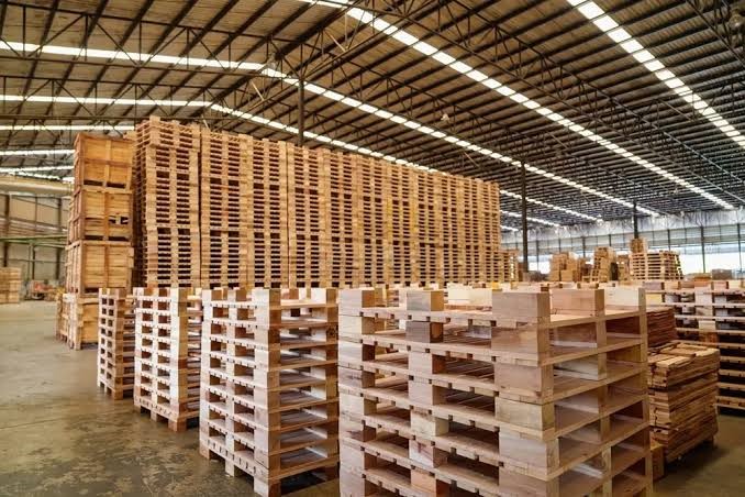 Pallet gỗ theo kích thước cho doanh nghiệp tại Châu Đức